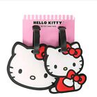 Sanrio Hello Kitty 2 Pcs Luggage Tag Set, Rubber, Jacmel Jewelry, New