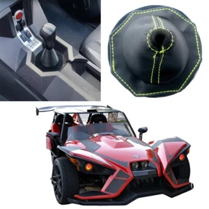 1x Green STITCHING SHIFT BOOT For POLARIS SLINGSHOT 2015-2019 GT LE S SL SLR SLR - Picture 1 of 5