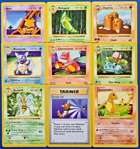 Shadowless Base Set Vintage Pokemon Card Singles Original 1999 WOTC - Picture 1 of 33