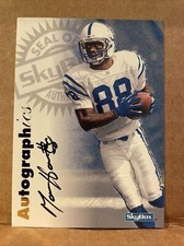 RARE 1997 Skybox Autographics Marvin Harrison Certified Autograph Mint