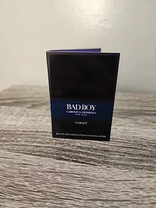 CAROLINA HERRERA BAD BOY COBALT EAU DE PARFUM SAMPLE SPRAY 1.5 ML / 0.05 FL OZ - Picture 1 of 5