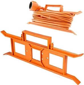 2 Stück Kabelaufwickler Kabelhantel kabelaufroller für Stromkabel Verlängerungsk - Bild 1 von 6