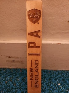 13" Sam Adams New England IPA Wood Beer Tap Handle - Picture 1 of 7