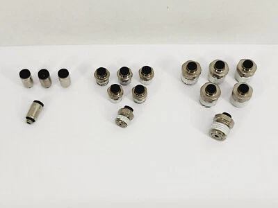 Legris 1/8 Tube to Male Connector (4) 3171 53 20, (6) 3175 53 11, (6) 3175 53 14 - Image 1 of 4