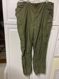 Mint W Tags! M-1951 US Army Military 50s OG Cargo Field Pants M51 XL -Long Tall - Picture 1 of 9