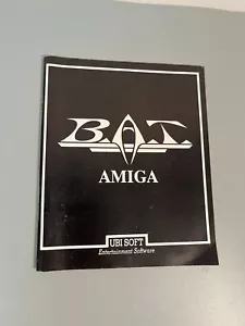 B.A.T. - Anleitung für Amiga Spiel - Big Box OVP Diskette Manuals rar - Bild 1 von 4