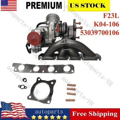 Upgrade Hybrid Turbo K04-106 F23L For A4 B7 A6 2.0 TFSI 53039880106 Up to 350HP Foto 1 de 4
