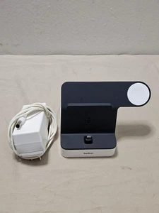 Belkin 2-in-1 Powerhouse Charge Dock For Apple Watch & iPhone F8J237 Tested  - Picture 1 of 8