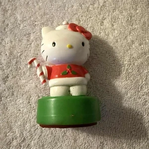 Hello Kitty Holiday Weihnachtsstempel Einheitsgröße weiß rot grün - Bild 1 von 8