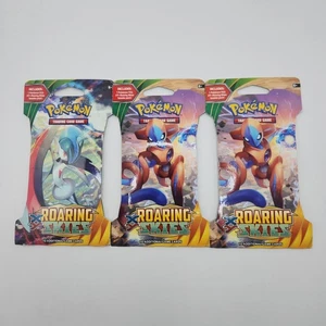 Pokemon XY Roaring Skies Sleeved Booster Pack - 3 Packs TCG Sealed Neu - Bild 1 von 4