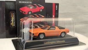 KYOSHO 1/64 Lamborghini Silhouette Orange Diecast Model Car from Japan - Picture 1 of 13