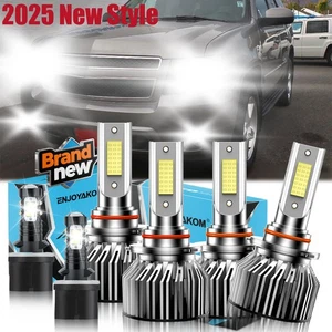 For Chevrolet Tahoe 2000-2006 LED Headlights & Fog Light Bulbs Combo Kit 10000lm - Picture 1 of 11