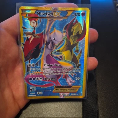 Mewtwo EX (163 Secret Full Art) 163/162 Breakthrough Holo - Image 1 of 4