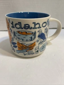 Starbucks Been There Idaho 14oz Mug Shoshone Falls Hells Canyon Spud State - Picture 1 of 7