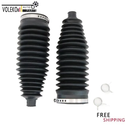 2x High-Quality Rack & Pinion Bellow Boots for Nissan Honda Acura Mitsubishi Foto 1 de 4
