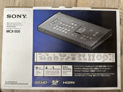 Sony MCX-500 4-Input Channel Global Production Switcher - NEW! - Image 1 of 2