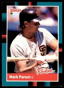 1988 Donruss The Rookies #8 Mark Parent San Diego Padres - Picture 1 of 2
