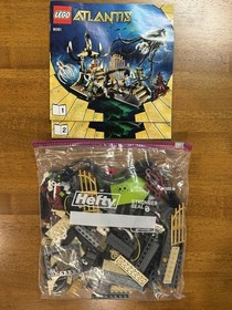 LEGO Atlantis: Gateway of the Squid (8061), 100% Complete w / Instructions