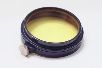Leica FIGRO Yellow 1 Push-on Filter A36 for Hektor, Elmar, Summar, Summaron - Image 1 of 3