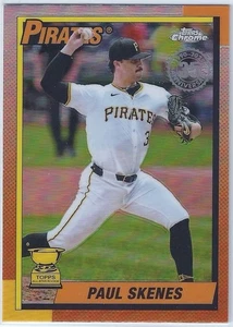 2025 Topps Chrome 35 aniversario #90CB-13 Paul Skenes Pirates - Imagen 1 de 2