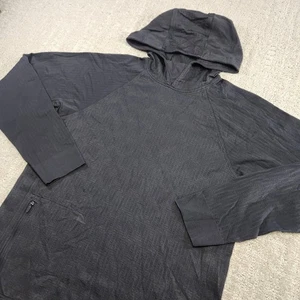 Sudadera con Capucha Lululemon Rest Less Pullover Mujer XS Negra Texturizada Atletismo Correr - Imagen 1 de 11
