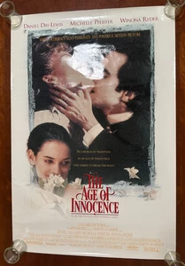 THE AGE OF INNOCENCE (1993) Original Filmplakat, gerollt doppelseitig - Bild 1 von 17