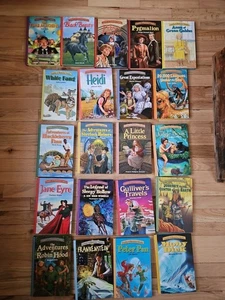 LOT OF 22 BOOKS Treasury of Illustrated Classics Modern Publishing Hardcovers - Imagen 1 de 9