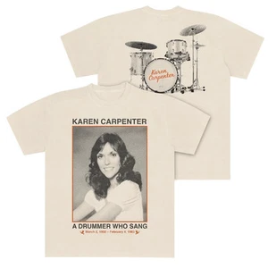 Karen Carpenter Memorial Kurzarmhemd Baumwolle volle Größe Unisex NE828 - Bild 1 von 3