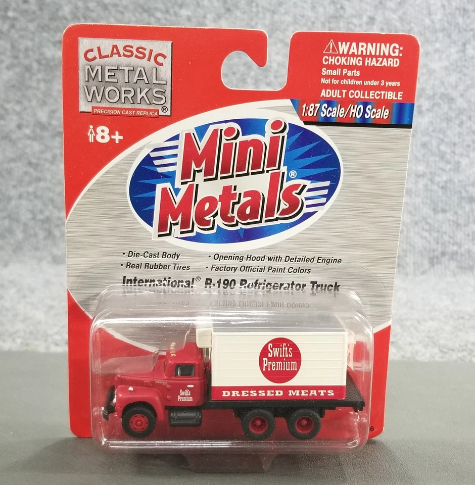 MINI METAL HO 1:87 INTERNATIONAL R-190 REFRIDGERATED CLASSIC METAL WORKS IOP - Image 1 of 4