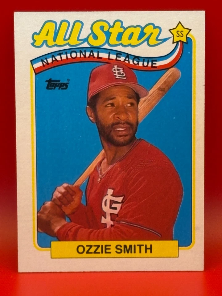 1989 Topps All Star Ozzie Smith St Louis Cardinals #42 - Image 1 of 2