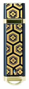 Japanese Maki-e USB Flush drive traditional design "KIKKO" 16GB - Afbeelding 1 van 5
