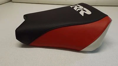 FUNDA ASIENTO DELANTERO PERSONALIZADA HONDA 2000/01 CBR929RR NEGRO/ROJO/BLANCO CBR 929RR Foto 1 de 4