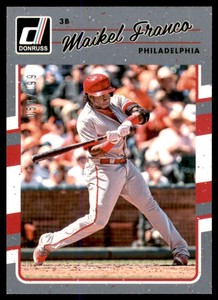 2017 Donruss Gray Border #132 Maikel Franco /199