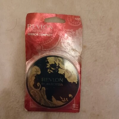NIP Vintage Revlon Mirror Compact By Marchesa - Image 1 of 2