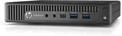 HP EliteDesk 400 G1/800 G1 MICRO i7-4785T 16GB RAM 256GB SSD  W10P PC WIFI W/AC - Image 1 of 4