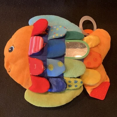 Melissa & Doug Goldfish 12" Plush Stuffed Animal Baby Toy Tags Kay's Kids - Image 1 of 4