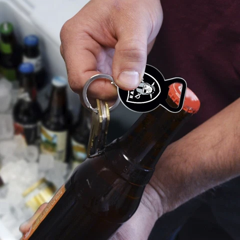 NFL - Las Vegas Raiders Keychain Bottle Opener Cover