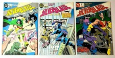 DC Comics SILVERBLADE #3, #4 (1987) #8 (1988) Bates, Colan (LOT OF 3)