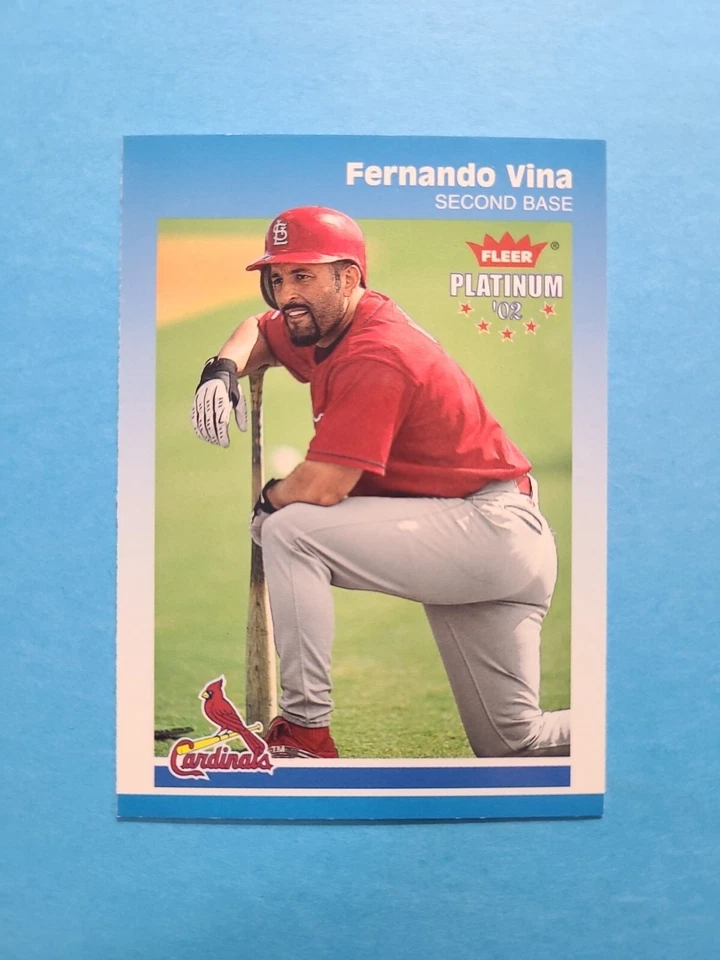 FERNANDO VINA 2002 FLEER PLATINUM BASEBALL CARD # 200 G7832 - Image 1 of 1