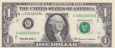 United States Of America, 1 Dollar, 2003, UNC, (Star and special serial number) - Image 1 of 2