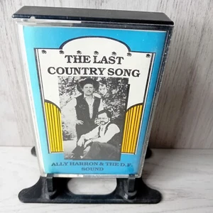 THE LAST COUNTRY SONG ALLY HARRON CASSETTE TAPE ALBUM - RARE RETRO VINTAGE - Picture 1 of 3
