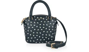 Lulu Guinness Mini Bella Leather Lip Print Grab Bag - Picture 1 of 2