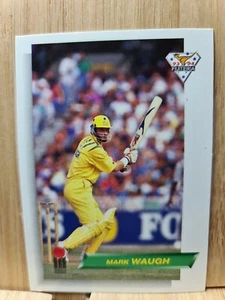MARK WAUGH🏆1993/94 #6 Futera AUSTRALIA The Ashes Cricket Card🏆FREE POST - Bild 1 von 2