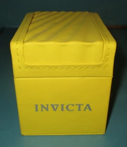 Invicta Yellow Watch Box ONLY - Picture 1 of 7