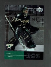2000-01.   Upper Deck Ice.    Marty Turco.    #69