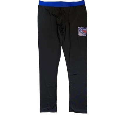Fanatics NHL NY RANGERS Logo Negro Leggings Azul Cintura Unisex Nuevo con Etiquetas Talla XXL Foto 1 de 4