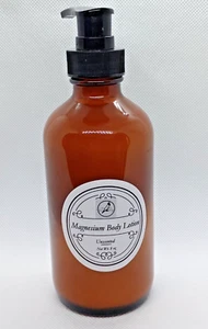 TnJs Shop Magnesium Body Lotion Pain Sleep 8 Oz Highly Concentrated Unscented - Picture 1 of 2