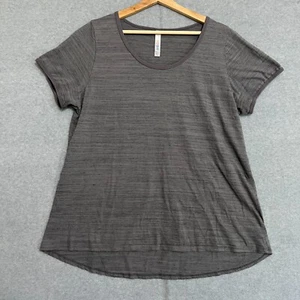 LuLaRoe Women Simply Comfortable Flared Shirt, 2XL Grey #142161 - Picture 1 of 8