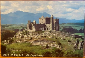 Postcard ROCK OF CASHEL Galtees Co Tipperary Ireland IPC Irish Photo Craft - Imagen 1 de 2