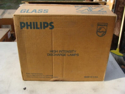Box of 6 - Philips MS400/BU/C, ED37 Metal Halide Light Bulb 30172-1, 400W - Image 1 of 4